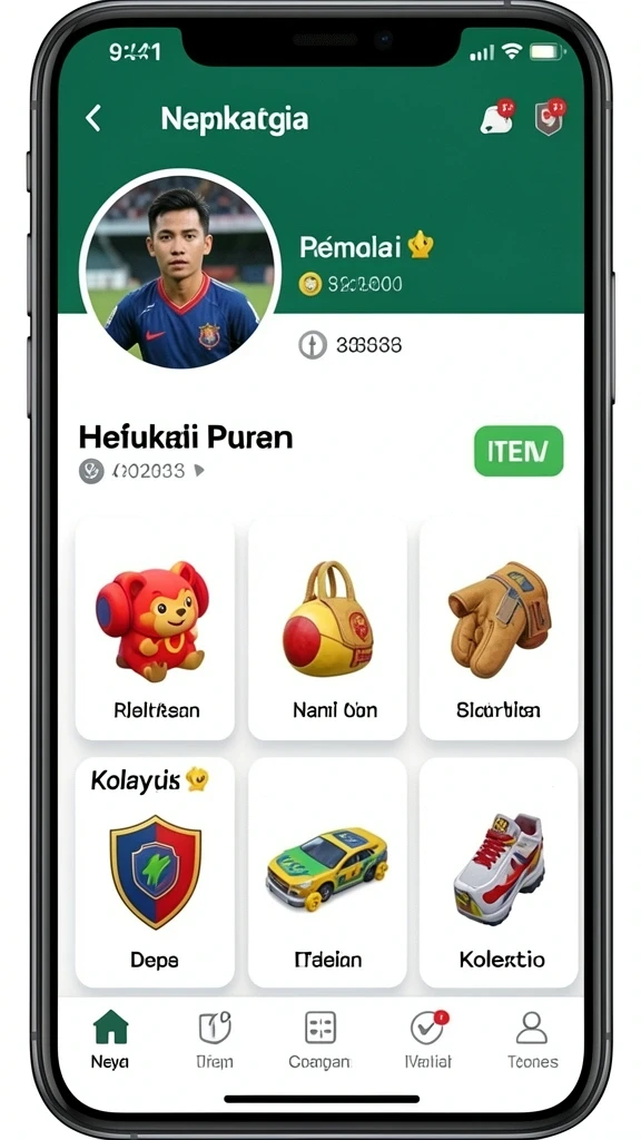 Screenshot aplikasi 116X menunjukkan grafis yang memukau.
