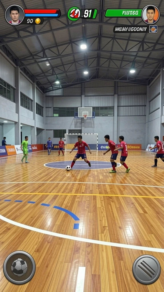 Gambaran antarmuka pengguna yang intuitif dan menarik.