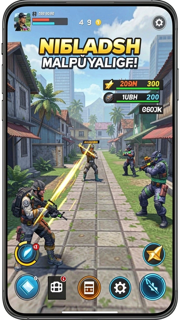 Fitur multiplayer yang memungkinkan bersaing dengan pemain lain.