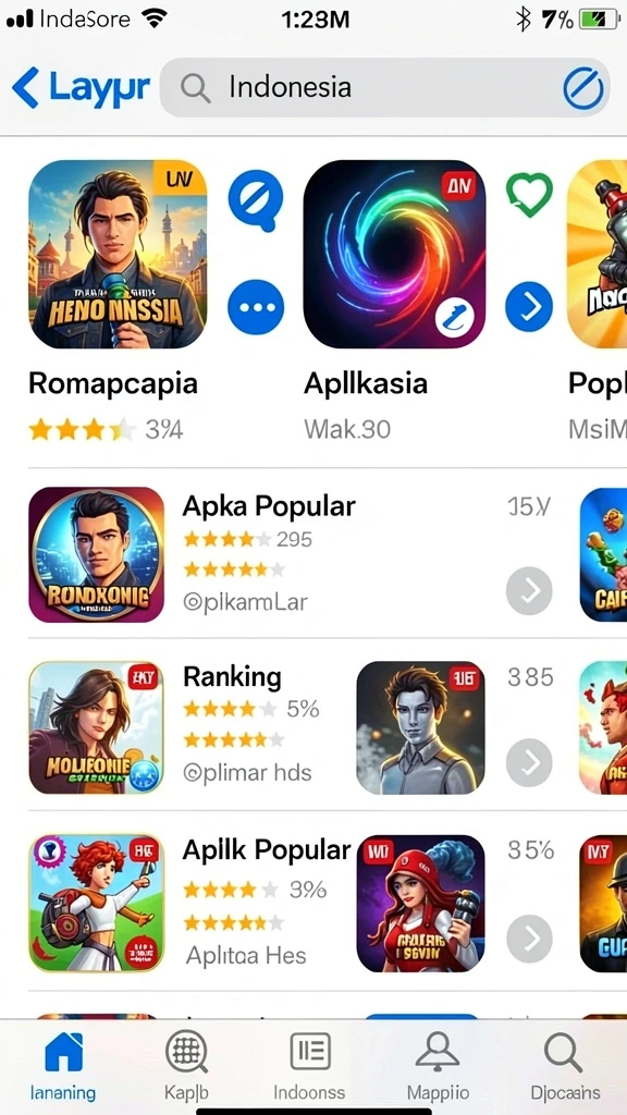 Tampilan antarmuka yang menarik dan ramah pengguna.