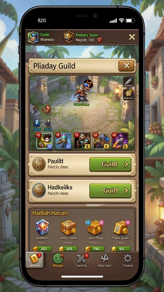 Reward yang menggiurkan untuk setiap penyelesaian game.
