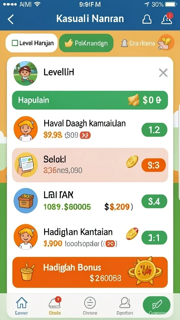 Gameplay seru dengan tantangan yang menegangkan.