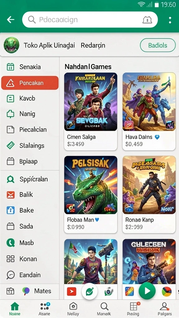 Grafis yang menawan dan menarik.