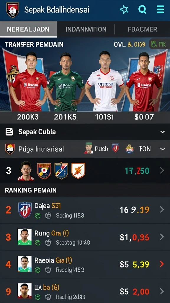 Karakter unik dengan kemampuan yang berbeda.