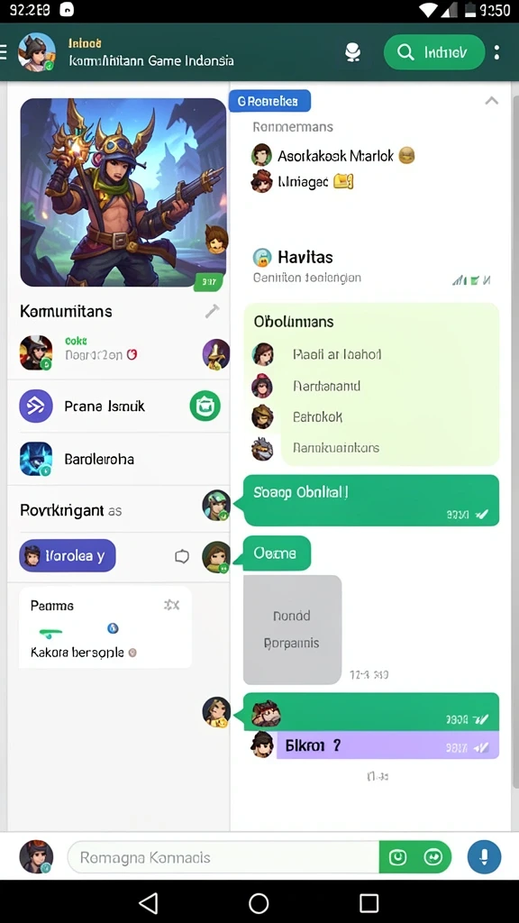 Berbagai mode permainan yang menantang dan seru.