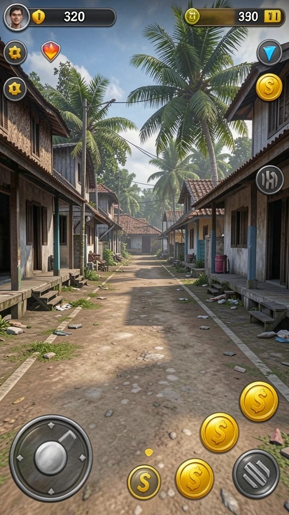 Misi multiplayer yang seru bersama teman.