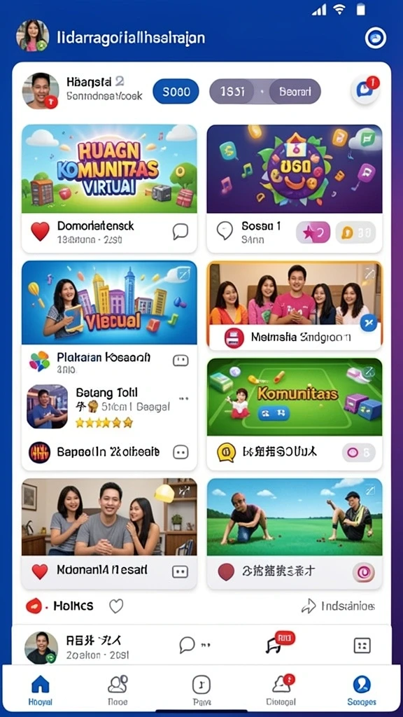 Tampilan antarmuka pengguna yang menarik dan intuitif.