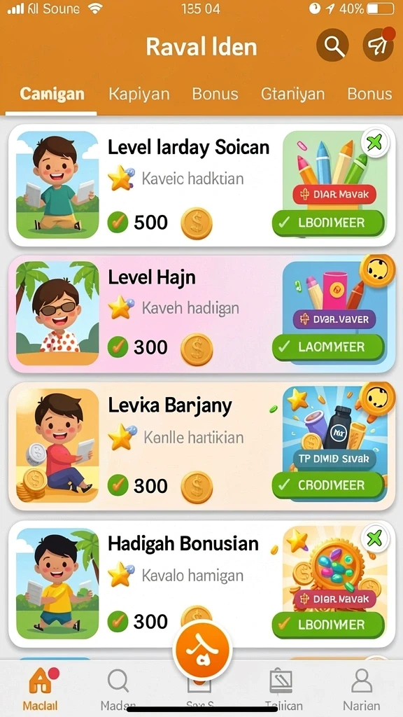 Mode permainan terbaru yang seru dan menantang.