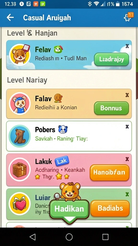 Tantangan harian yang menguji keterampilan pemain.