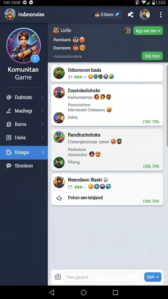 Aktivitas interaktif untuk mempererat hubungan.