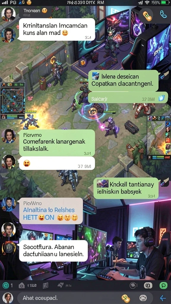 Level baru dengan tantangan yang lebih sulit.