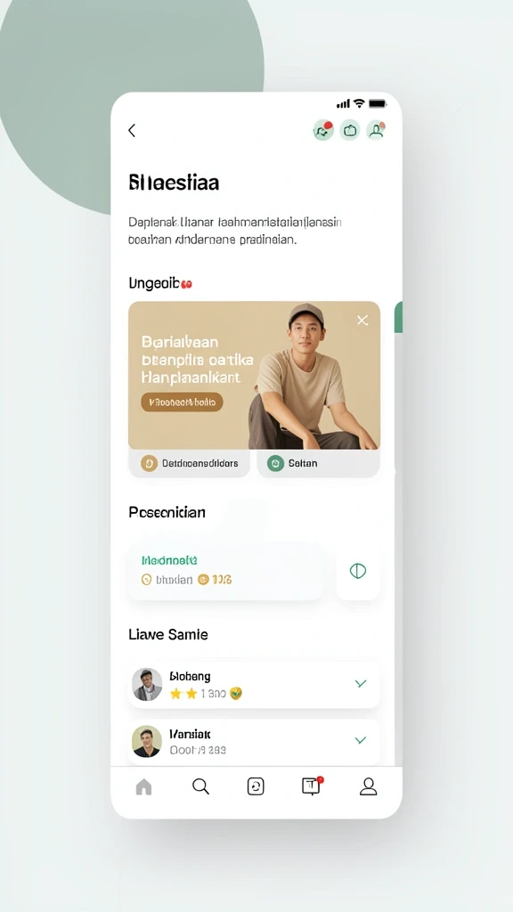 Tangkapan layar menunjukkan karakter unik dalam permainan.