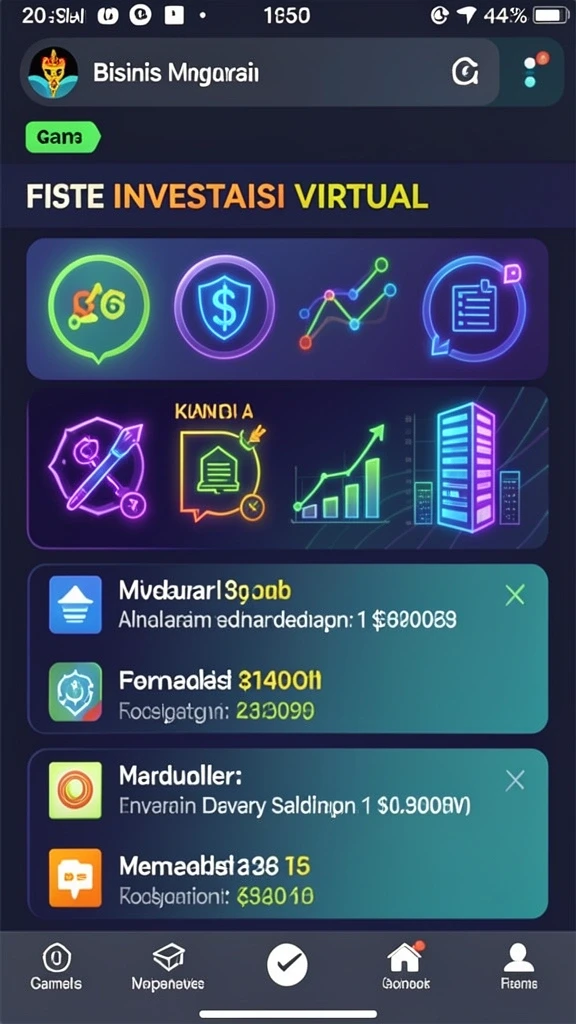 Karakter-karakter unik dan menarik.