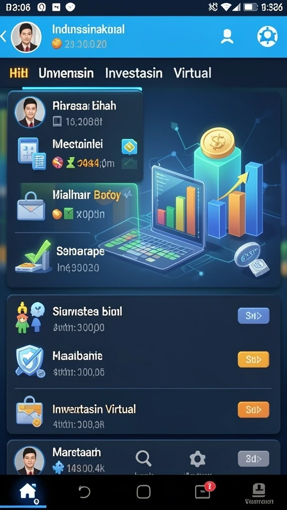 Gameplay seru dan menantang di setiap level.