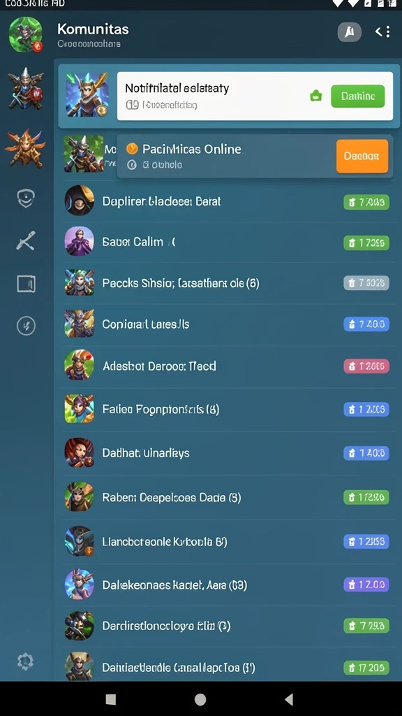 Screenshot menampilkan tampilan utama RAKYATJP dengan menu permainan.