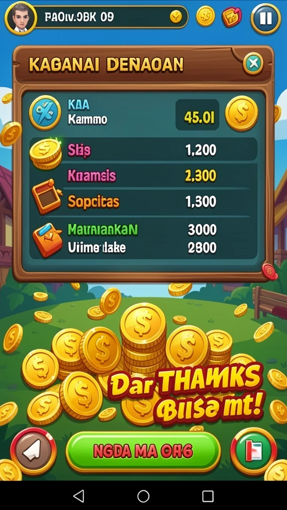 Screenshot memperlihatkan fitur bonus yang ditawarkan oleh RAKYATJP.