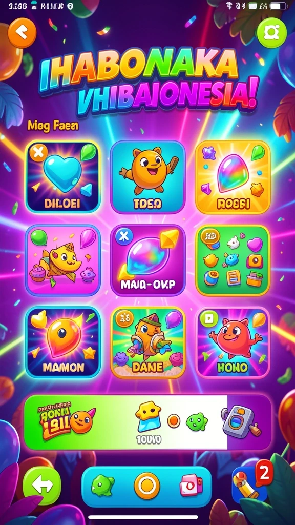 Tampilan permainan slot yang menarik.