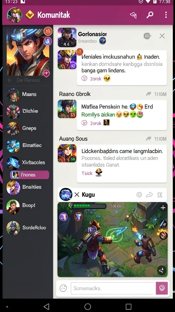 Screenshot menampilkan mode multiplayer yang menghibur.
