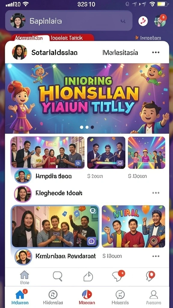Tampilan awal RPVIP6 yang memukau.