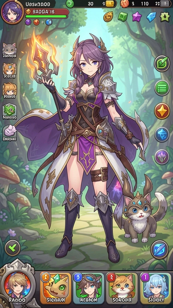 Screenshot menampilkan aksi seru dalam game.