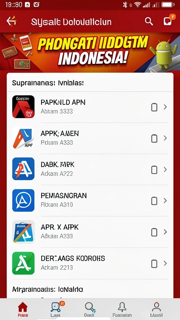 Karakter yang beragam untuk dipilih dan digunakan.