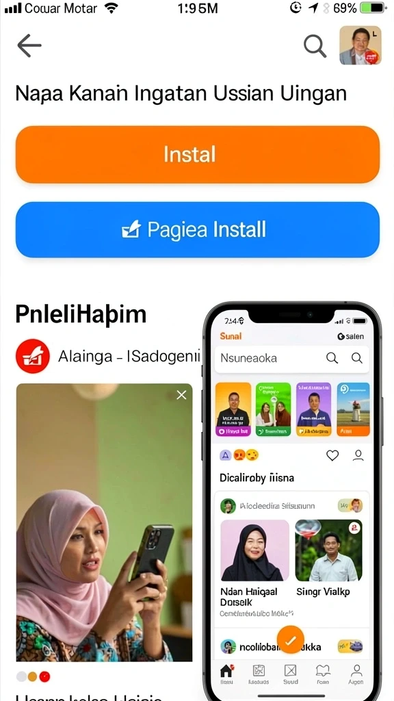 Tampilan antarmuka yang menarik dan mudah dipahami.
