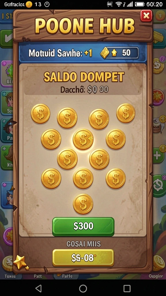 Gambaran salah satu level yang penuh tantangan dan rintangan.
