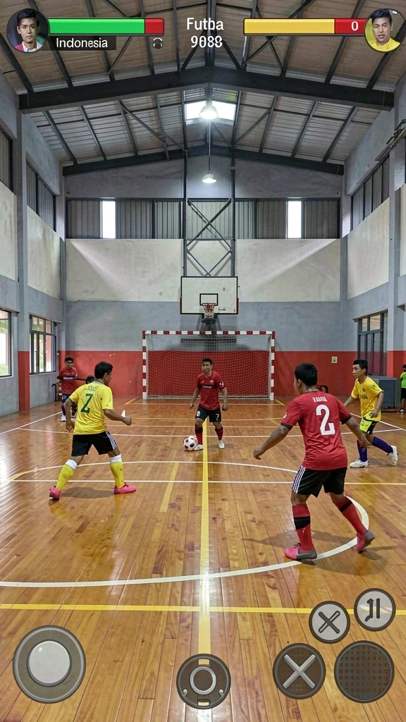 Tampilan antarmuka utama yang menarik.
