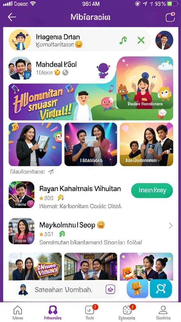 Tampilan antarmuka yang intuitif dan mudah digunakan.