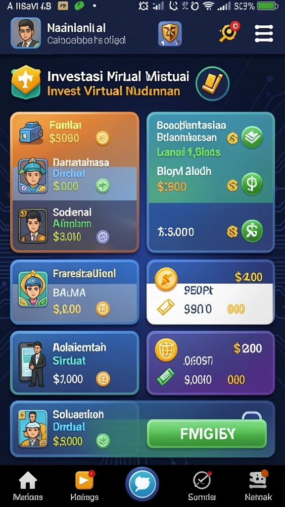 Screenshot menampilkan salah satu level yang menantang dalam permainan.